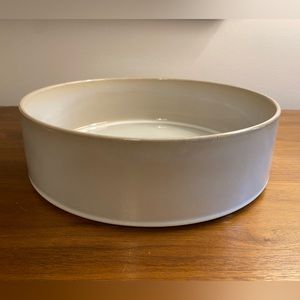 ¿adónde? France New Stackable Ceramic Serving Bowl White
